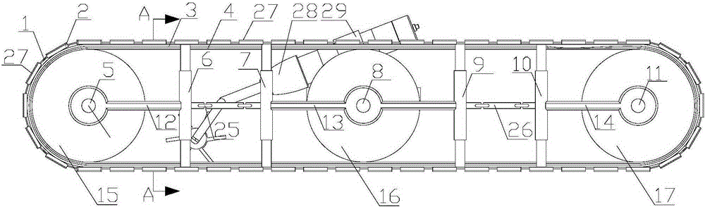 A hull attachment cleaning device