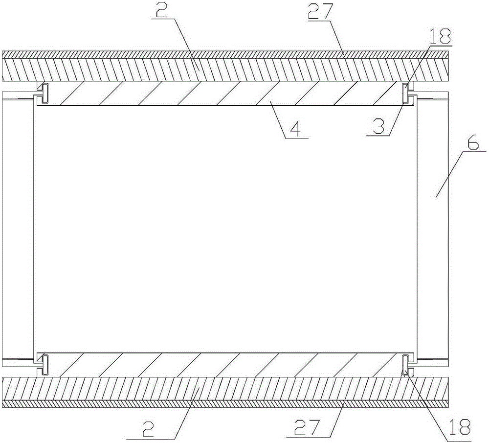 A hull attachment cleaning device