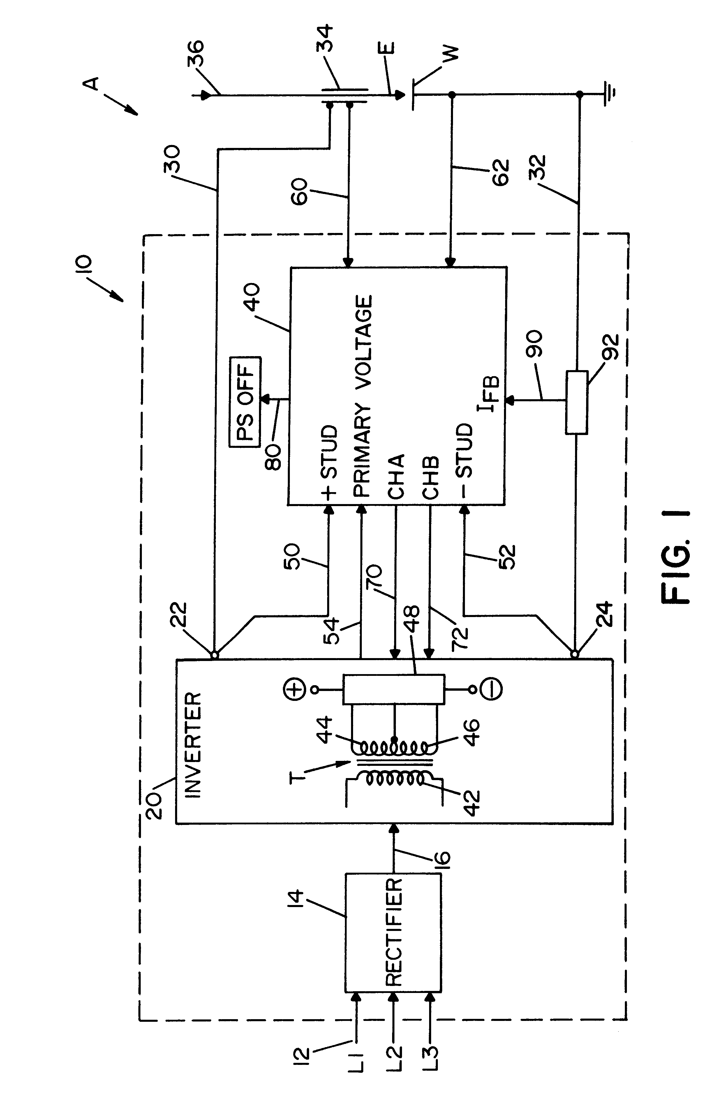 Device for monitoring voltage leads and method of using same