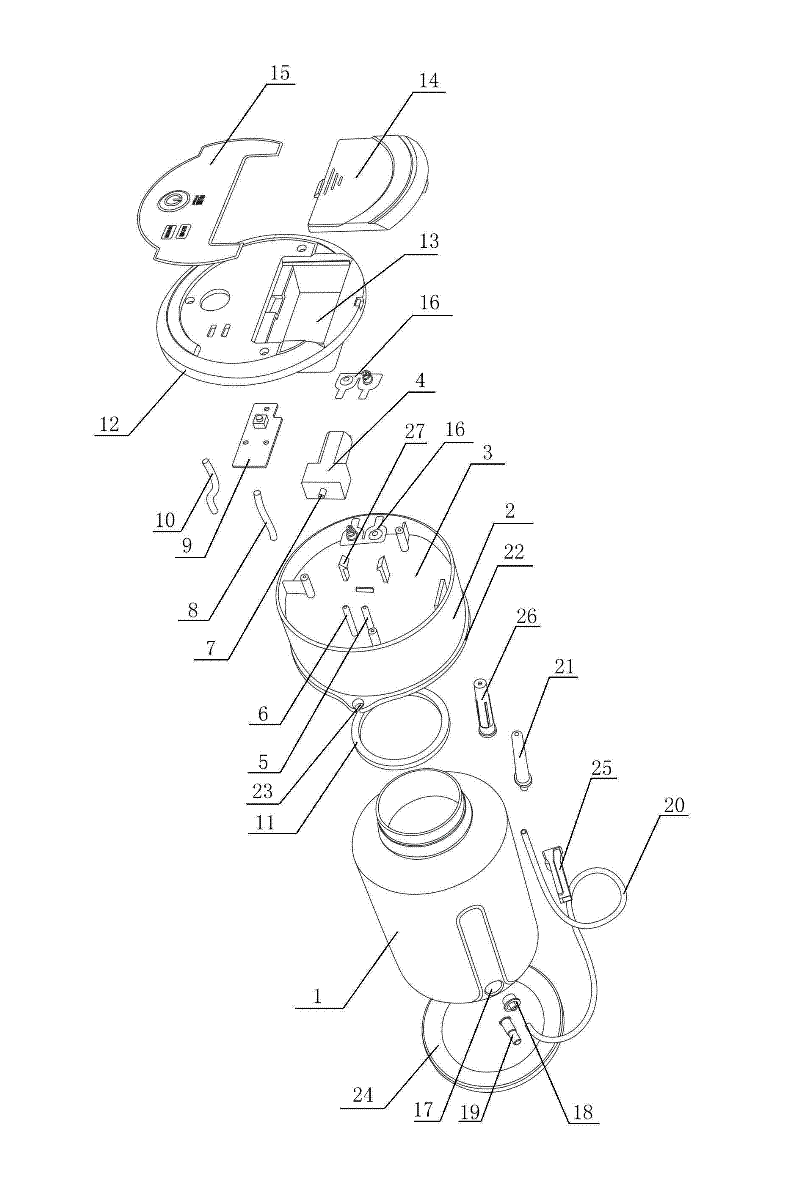 A defecation gut purge device