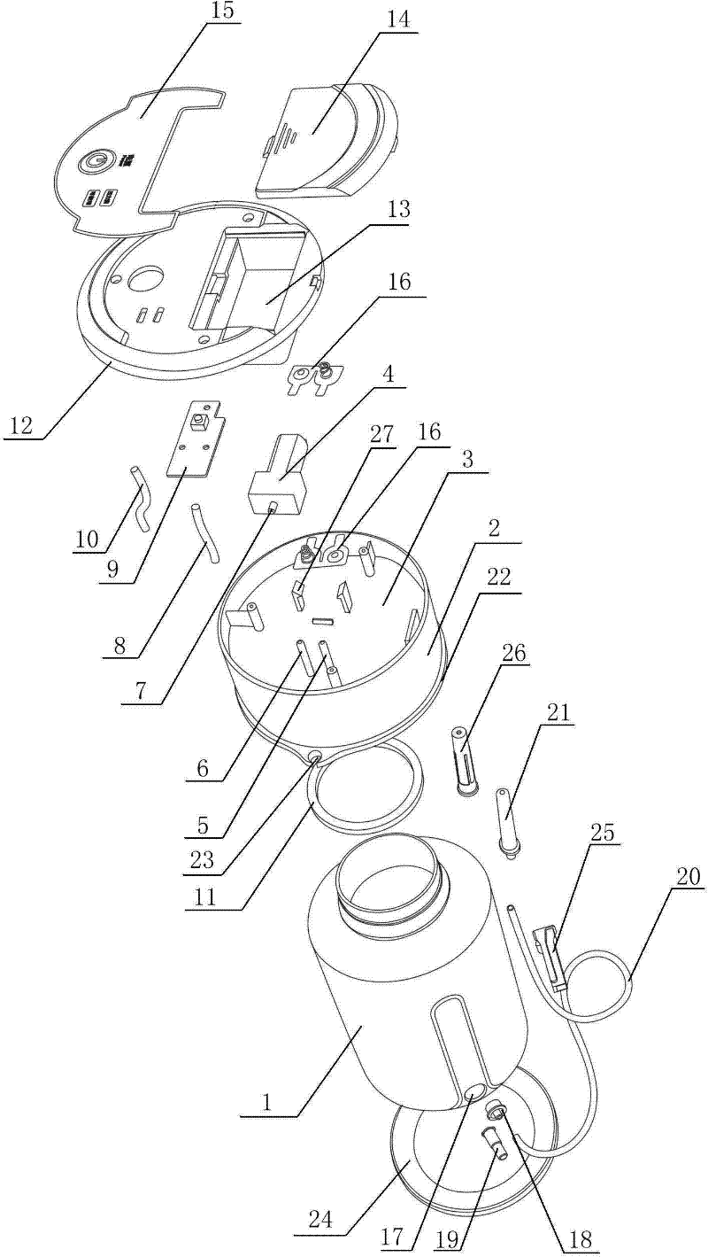 A defecation gut purge device