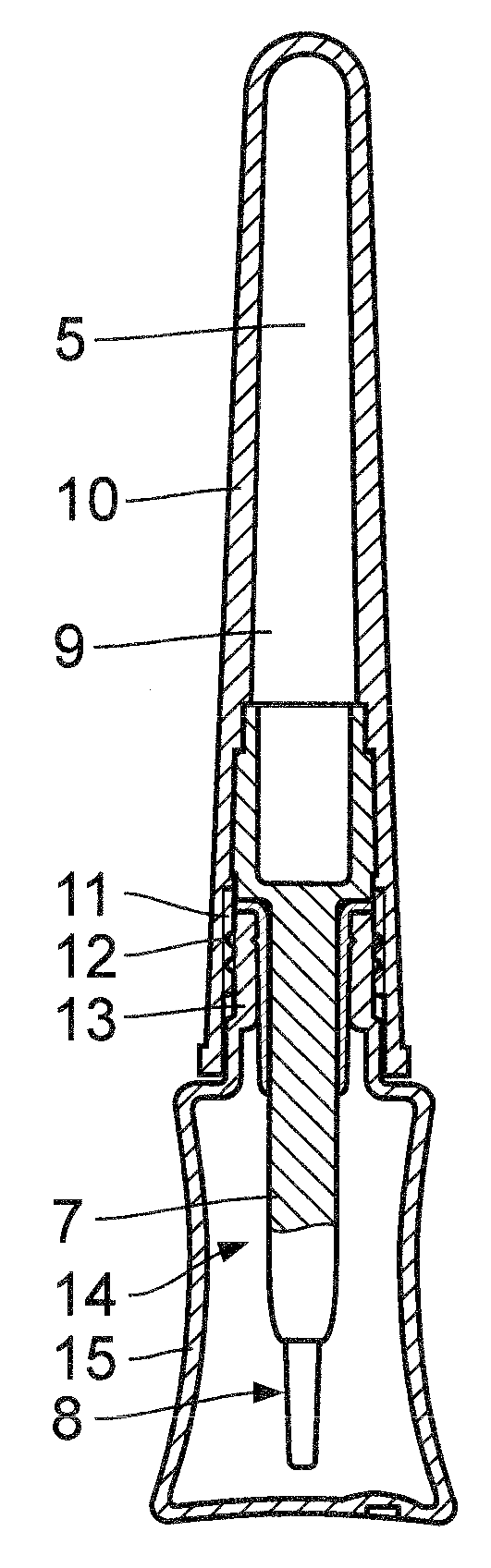 Brush for cosmetic-or care-product application