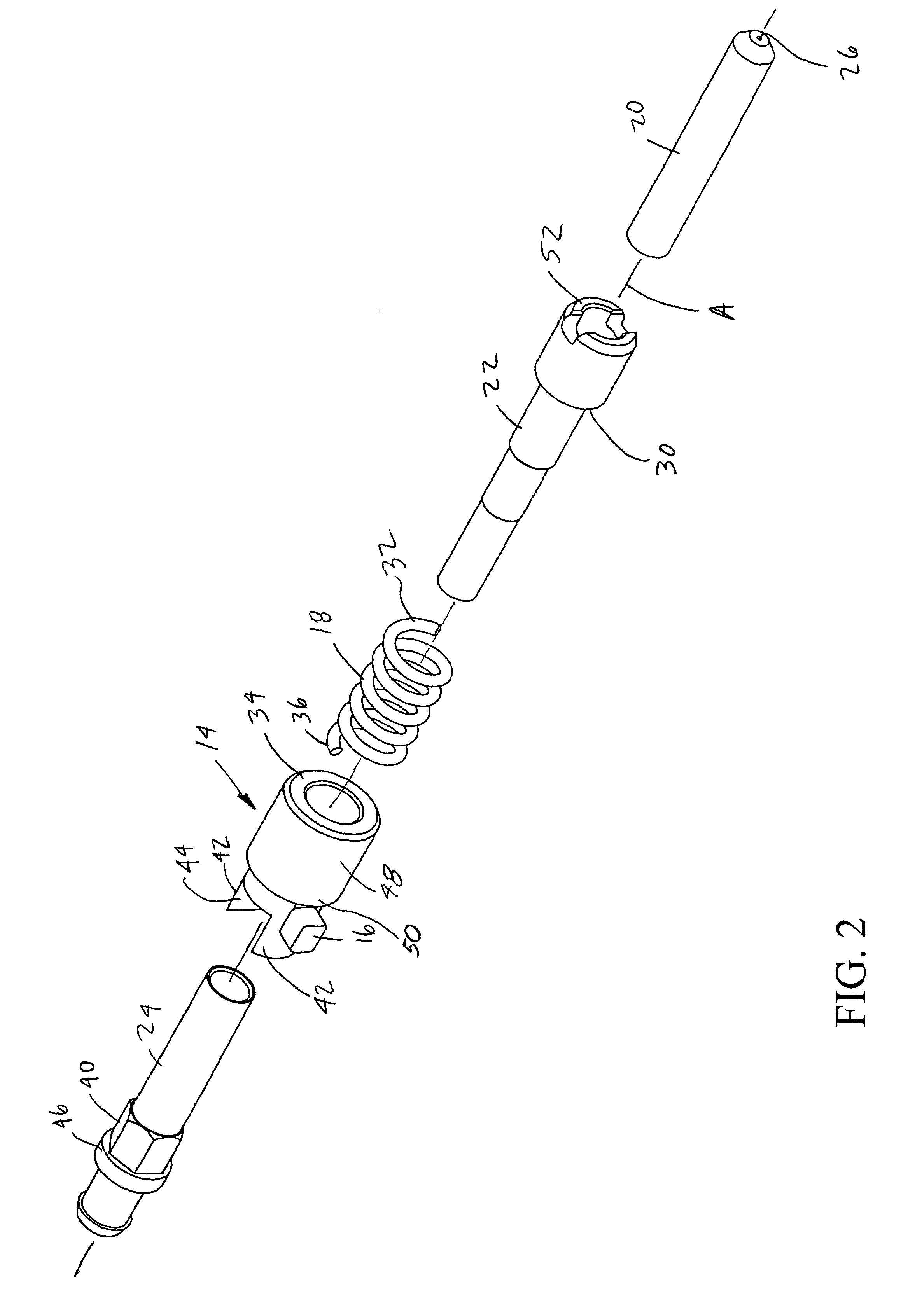 Optical fiber connector assembly