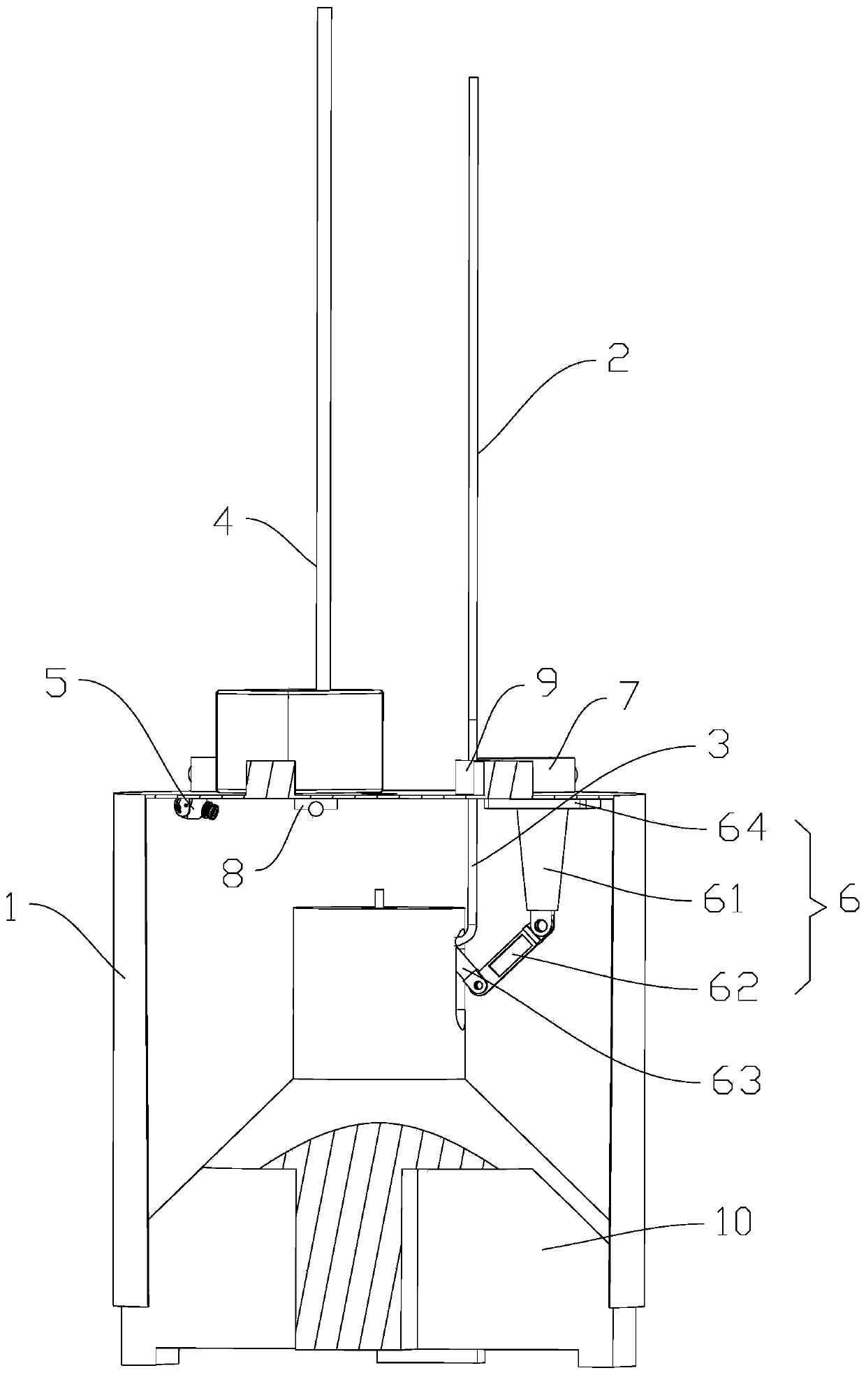 Drill bit fishing device and method
