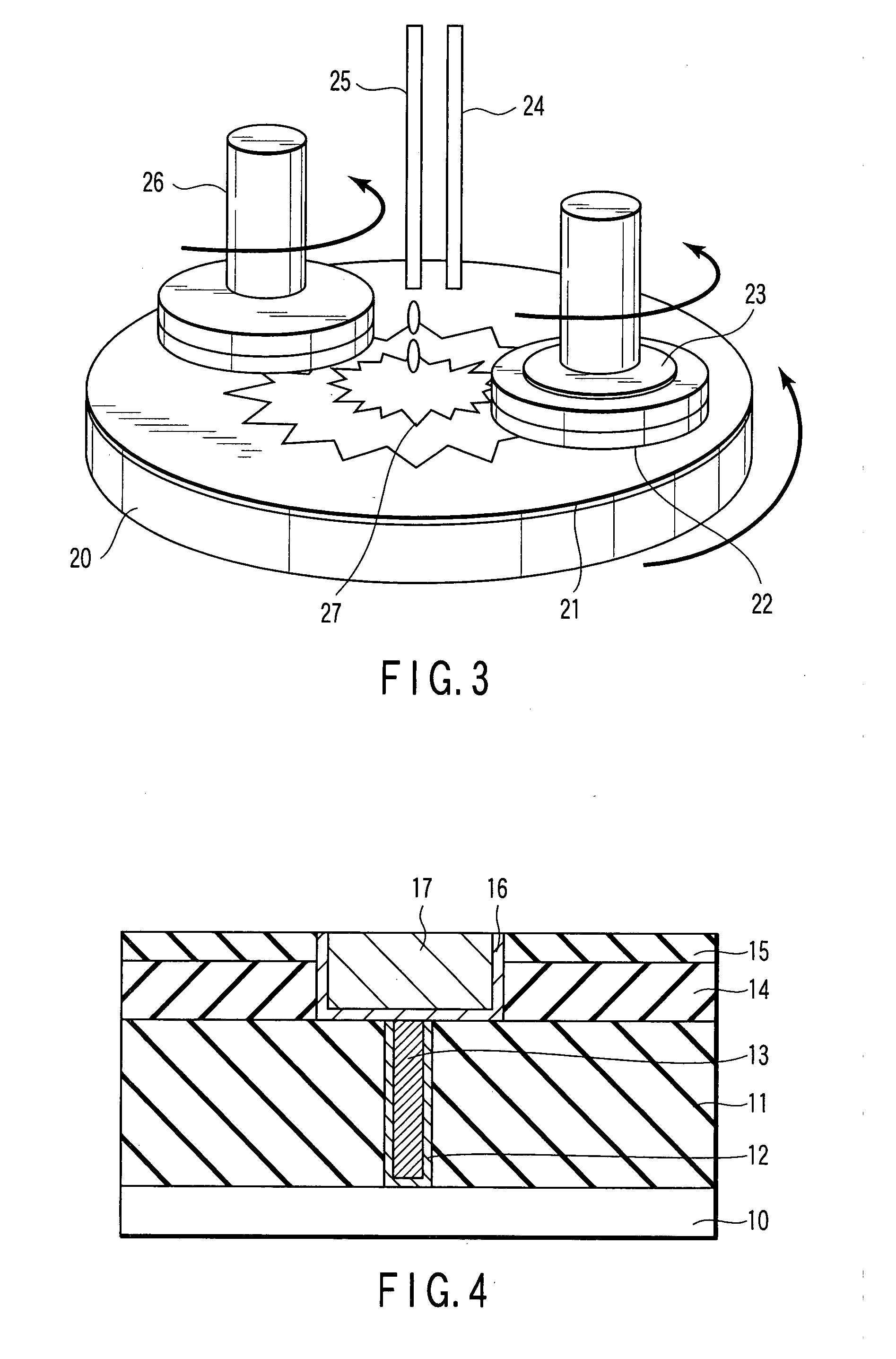 Slurry for touch-up CMP and method of manufacturing semiconductor device
