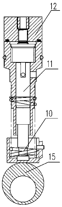 Electrically-driven gear transmission plunger pump