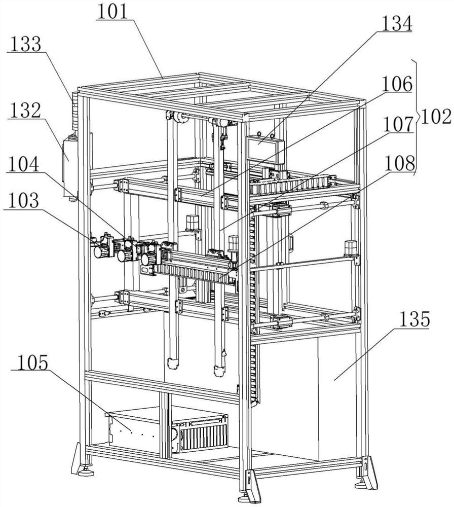 Code scanning equipment with automatic calibration camera and millimeter wave radar