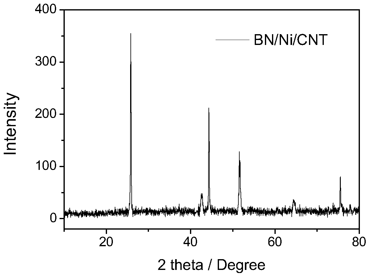 Composite material with electrocatalytic oxygen reduction performance, preparation method thereof and use thereof