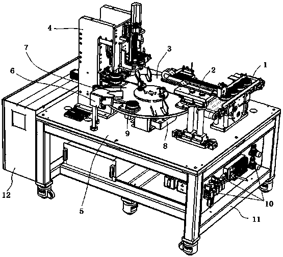 Automatic assembling machine and assembling method of phaser torsional spring