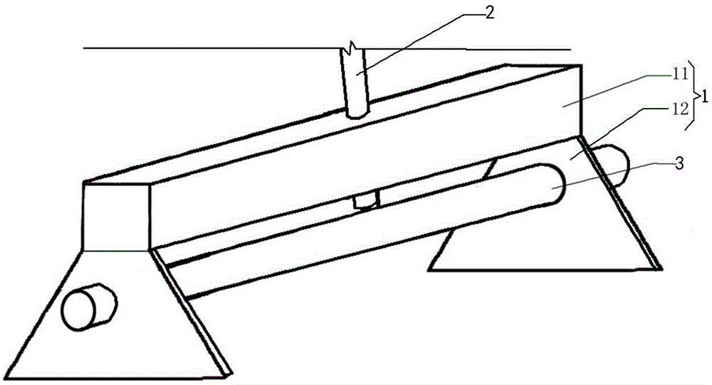 A device for measuring the equivalent wall thickness of scaffolding steel pipes and its measuring method