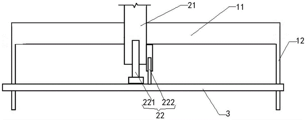 A device for measuring the equivalent wall thickness of scaffolding steel pipes and its measuring method