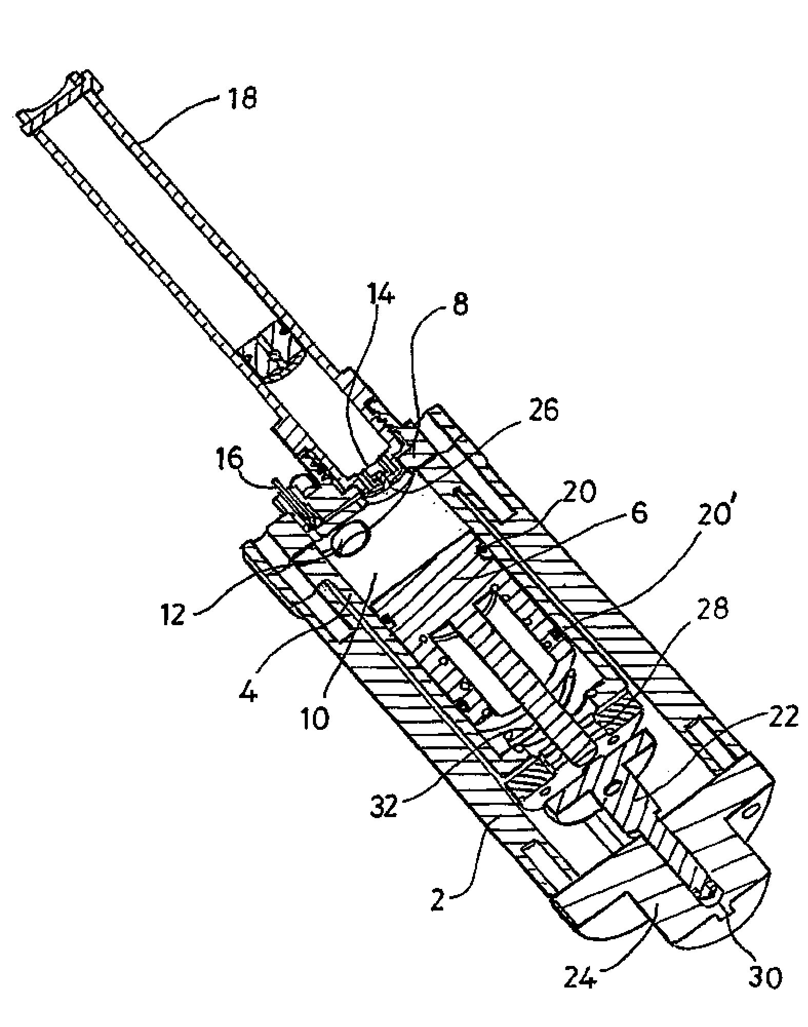 Portable device for delivering medicaments and the like