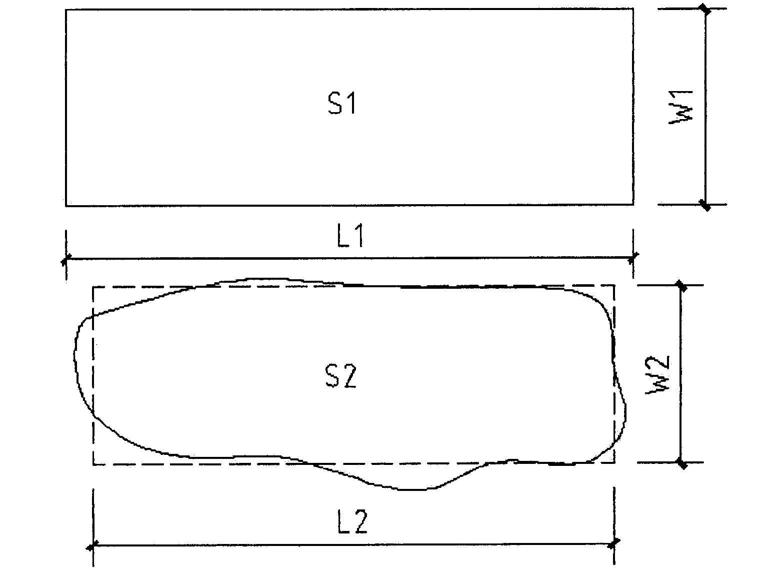 Measuring method of thermal shrinkage rate of cigarette packaging film
