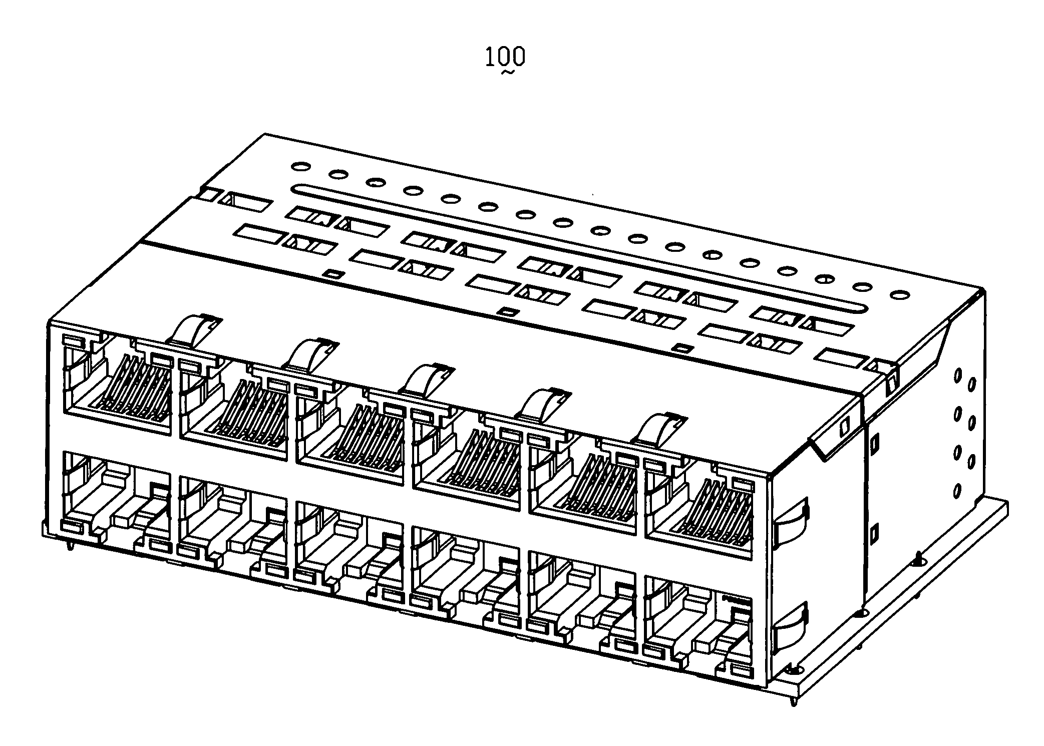 Electrical connector having improved based element