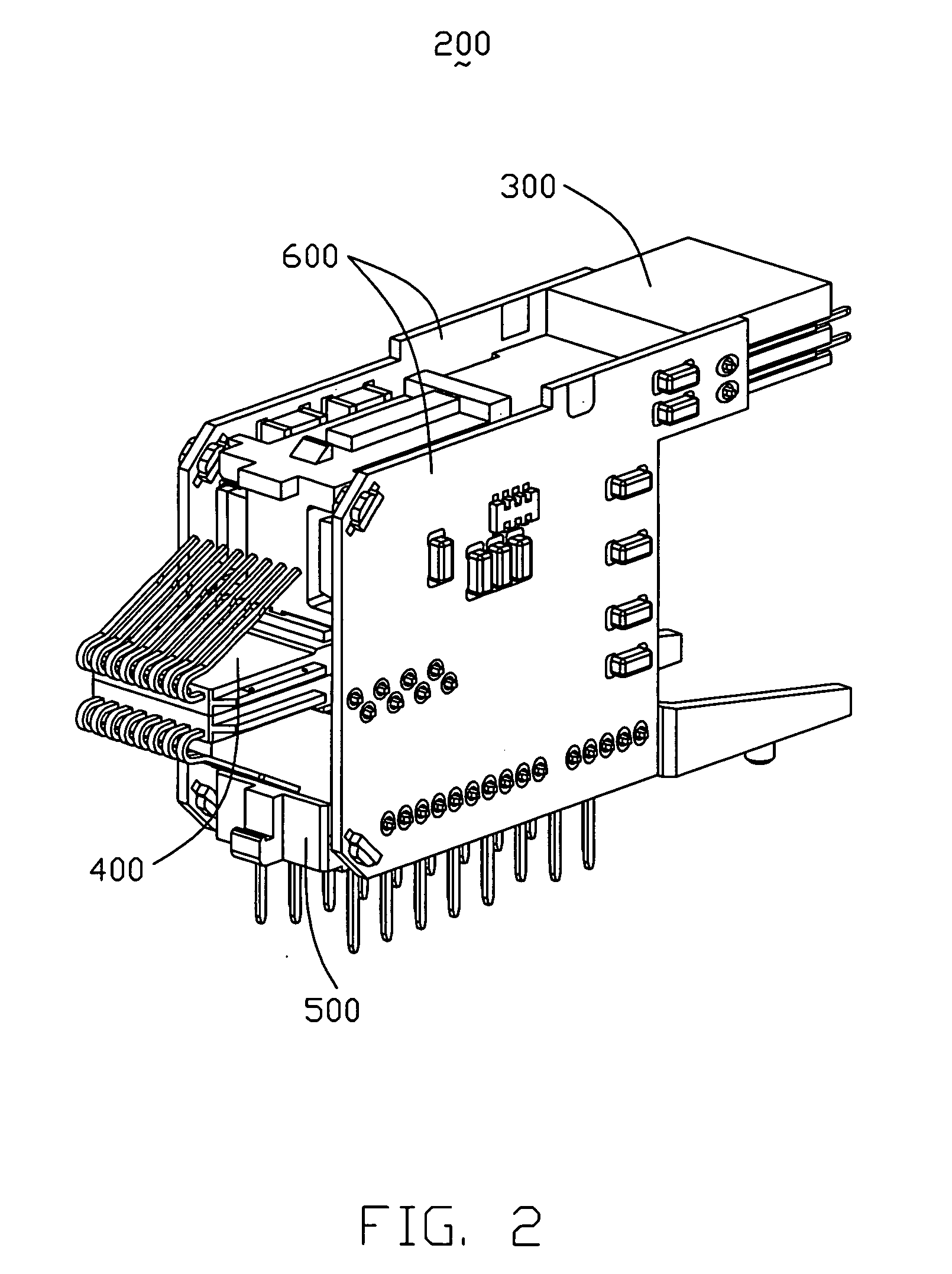 Electrical connector having improved based element