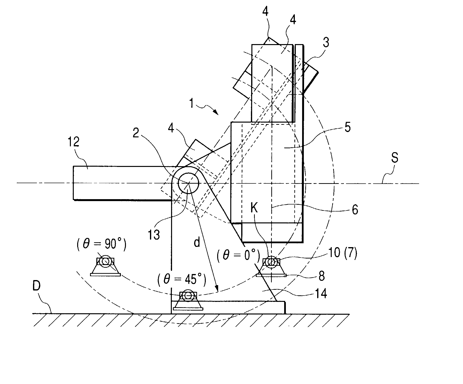 Medical charged particle irradiation apparatus