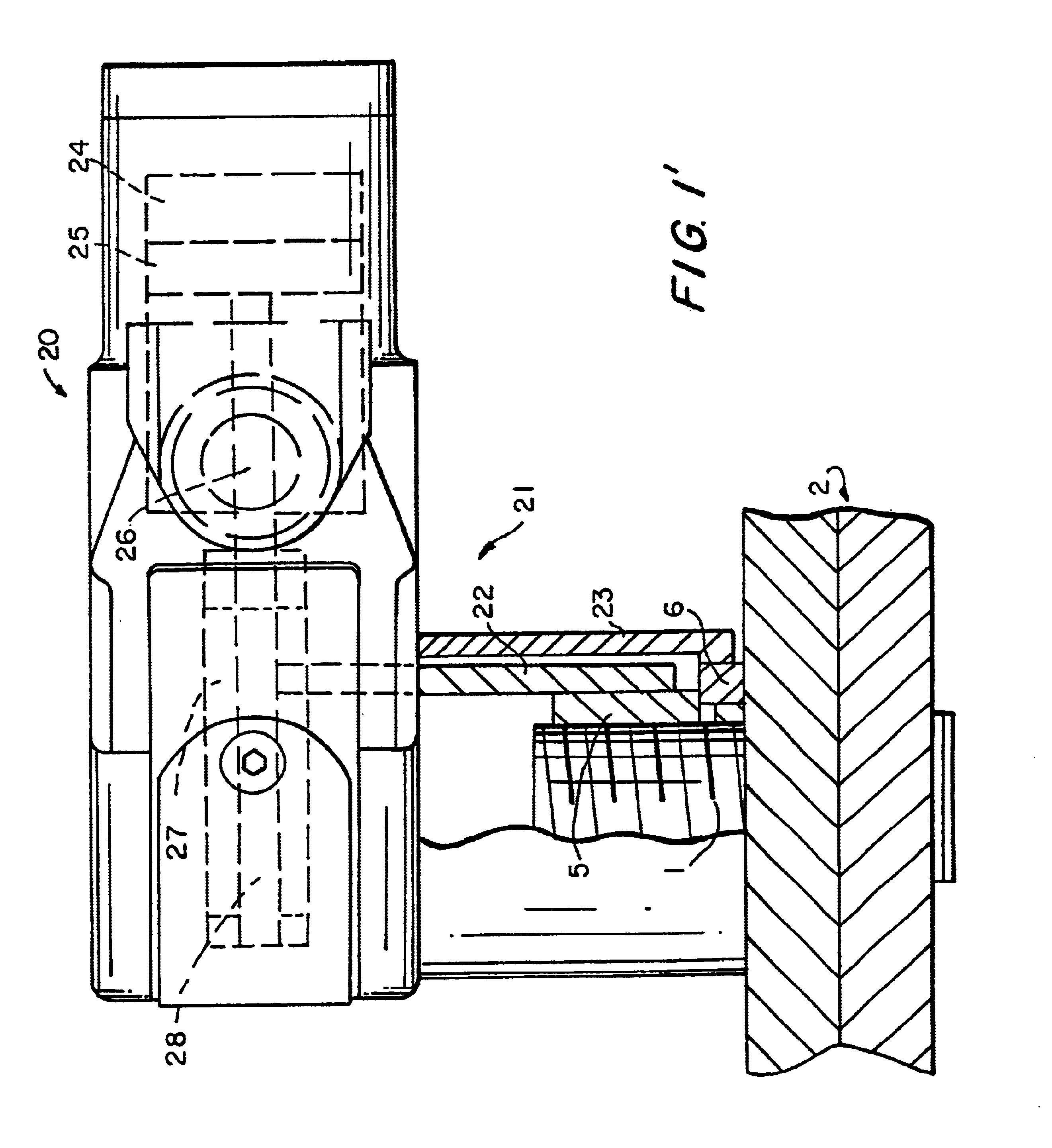 Power tool for fastening objects