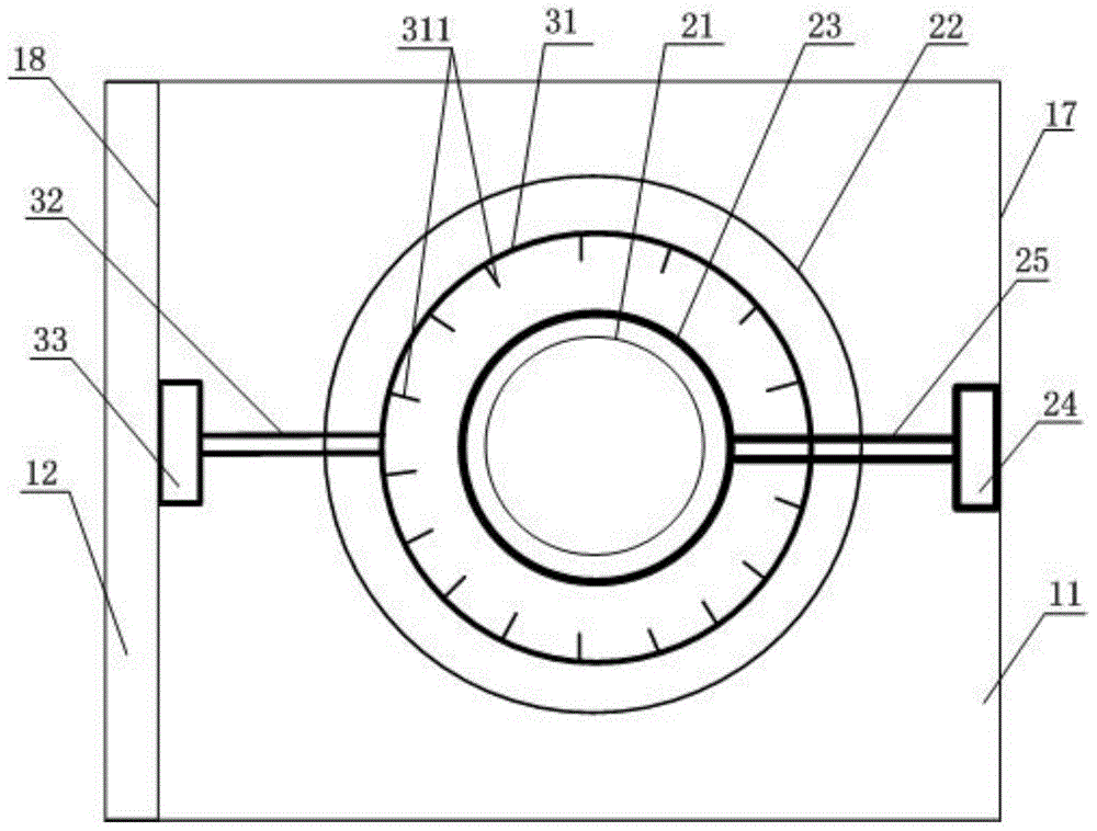 Quenching device of supporting wheel