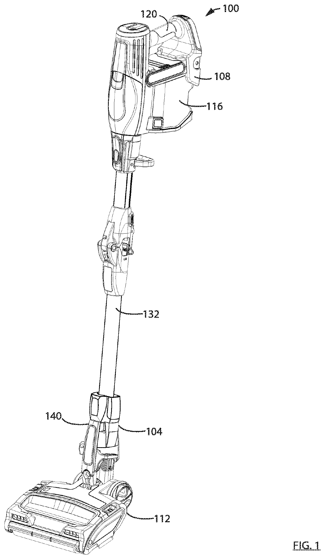Cordless appliance, such as a surface cleaning apparatus, and a charging unit therefor