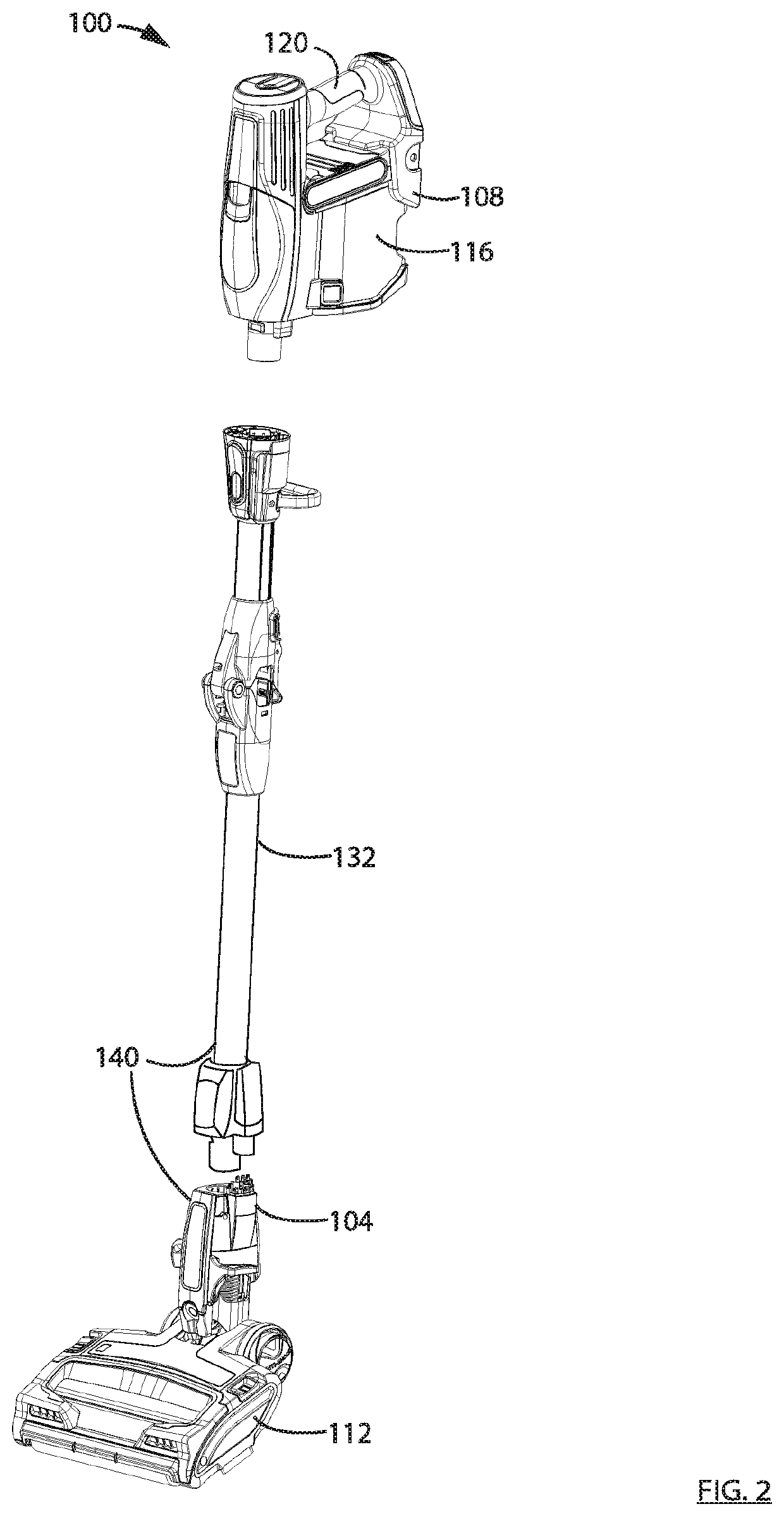 Cordless appliance, such as a surface cleaning apparatus, and a charging unit therefor