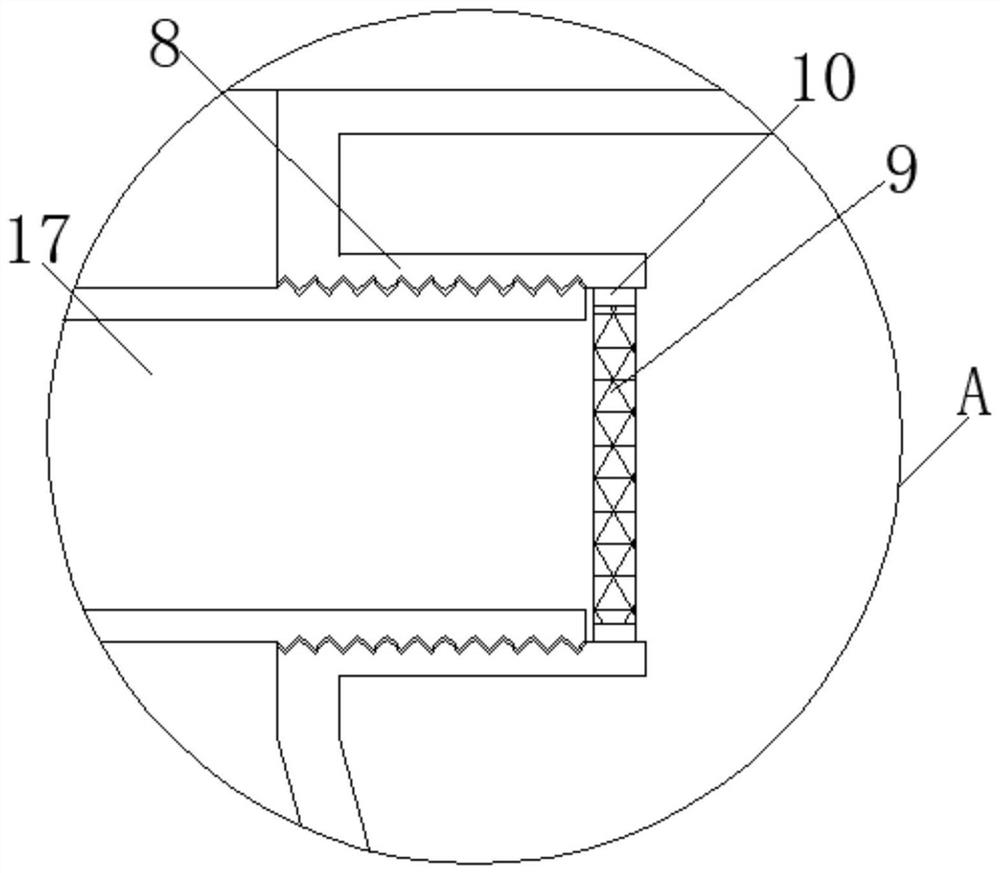 Filtering puncture outfit for laparoscopic surgery