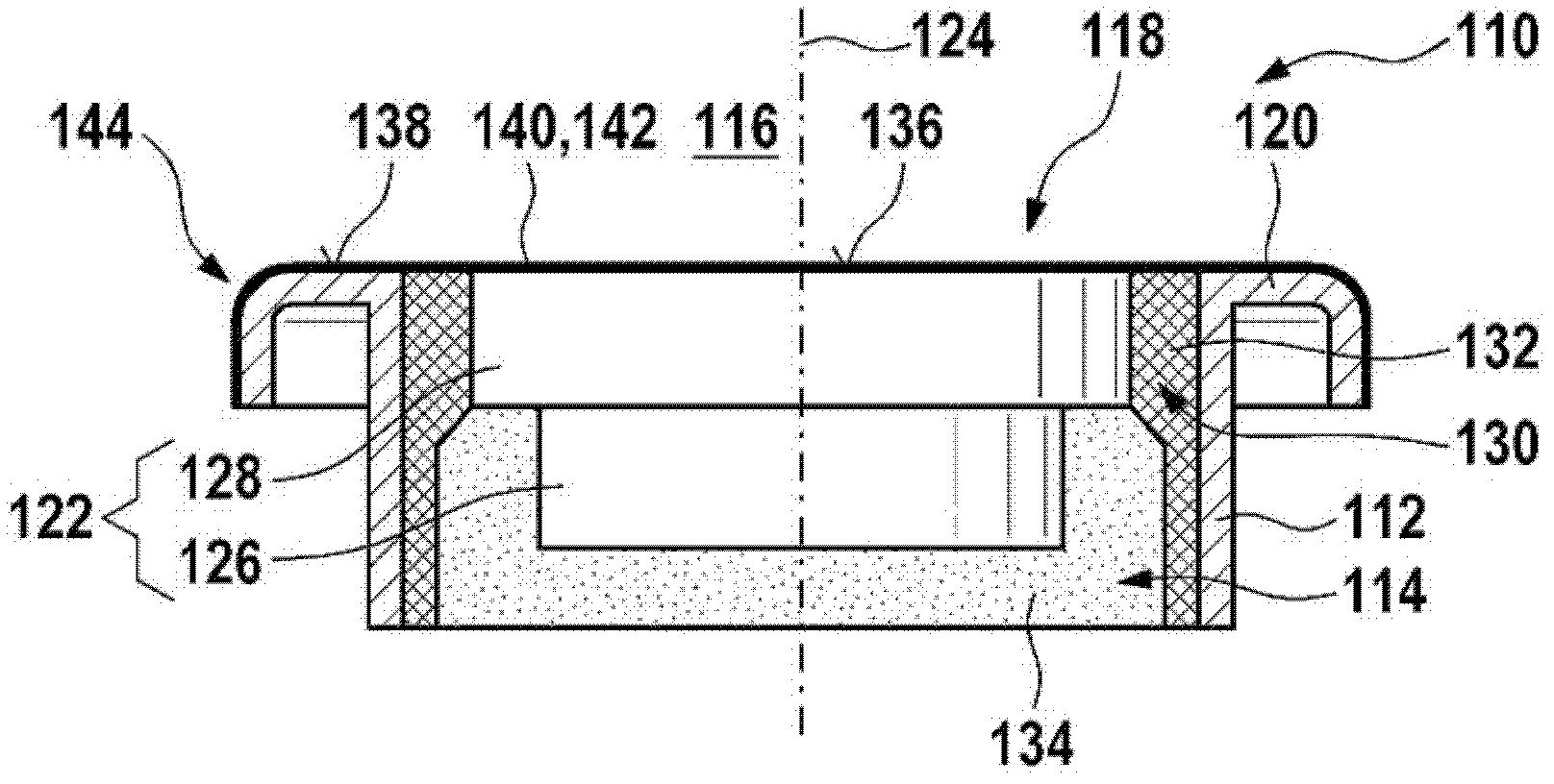 Ultrasound transducer for using in a fluid medium