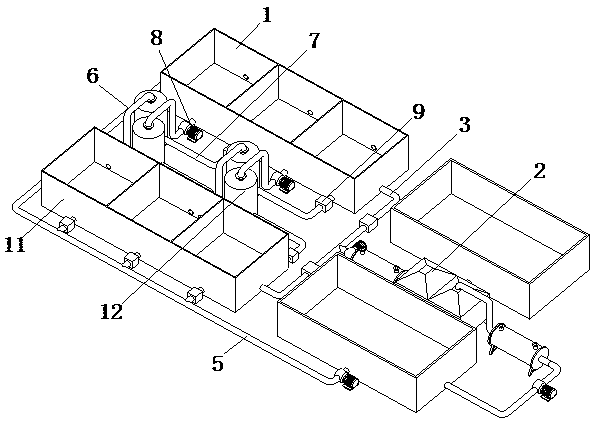 Jellyfish processing wastewater treatment device