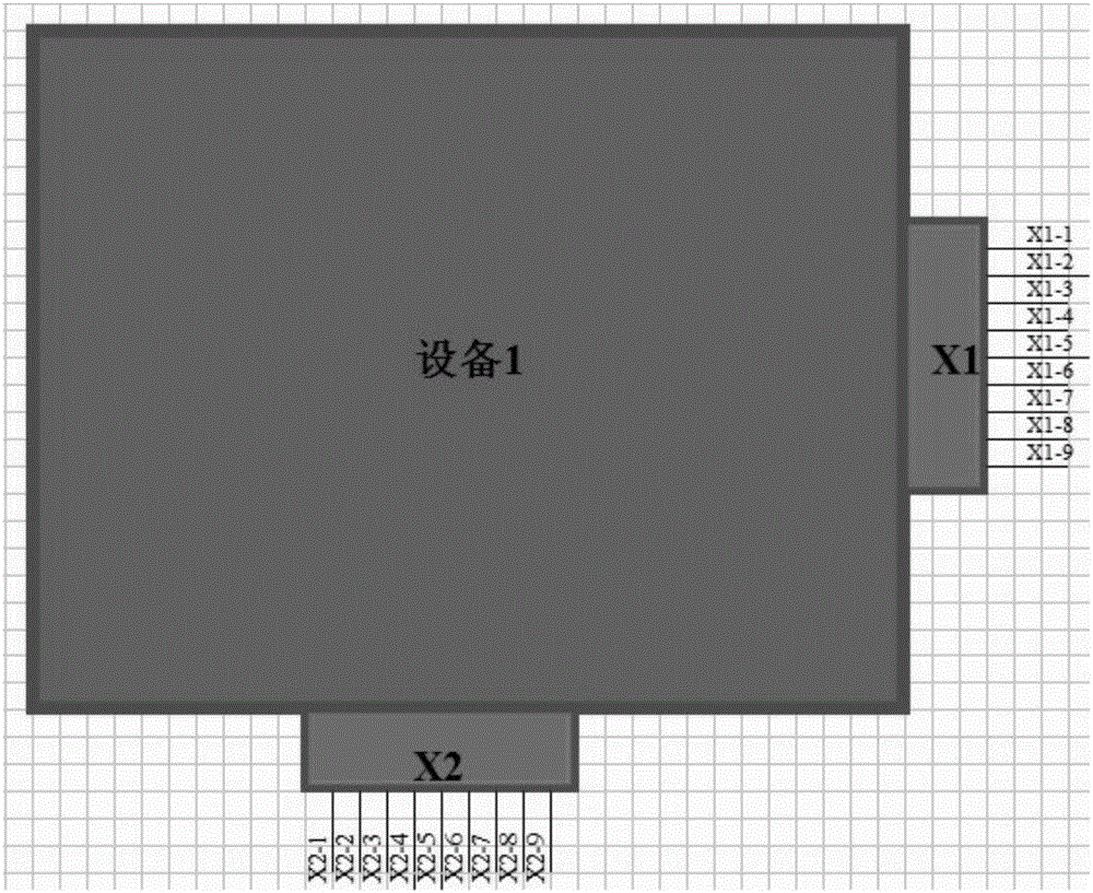 Communication system construction file visual generation method