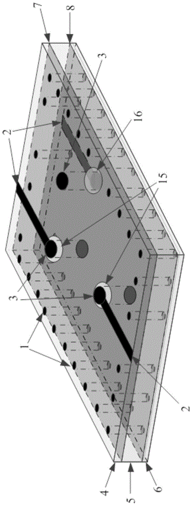 A multi-channel substrate integrated waveguide power splitter