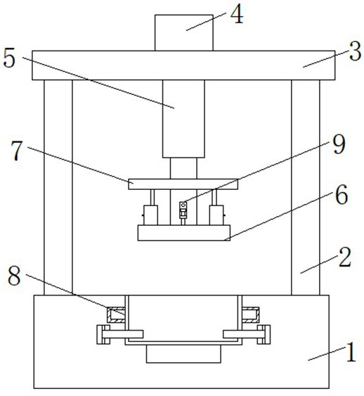 Hydraulic engineering concrete quality detection device