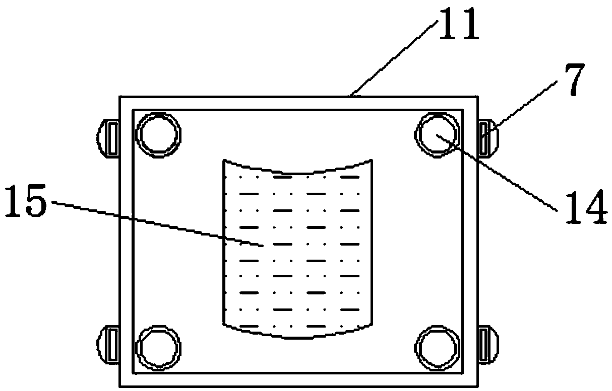 A forging die with the function of disassembly and assembly