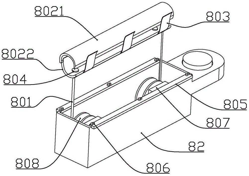 A shoulder joint stand