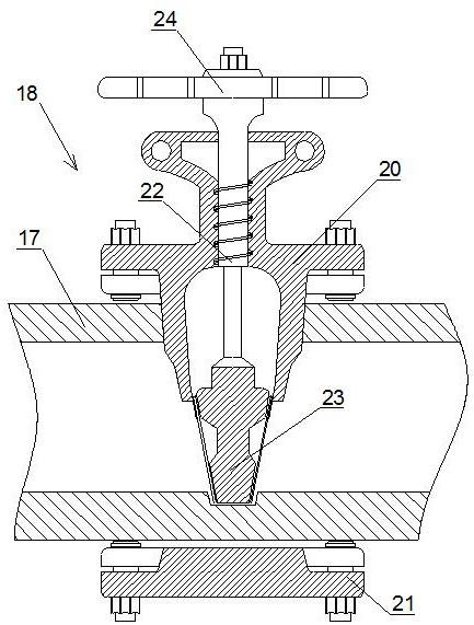 An automatic batching support for a resin reactor with cooling liquid circulation