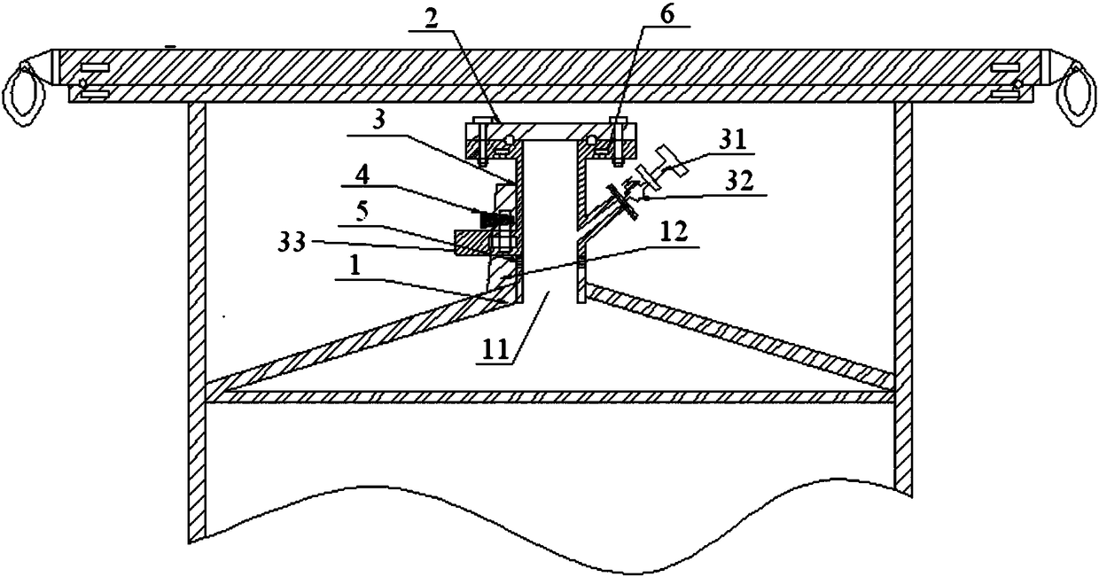 A semi-integrated i-type furnace to produce the reaction tank cover for titanium sponge