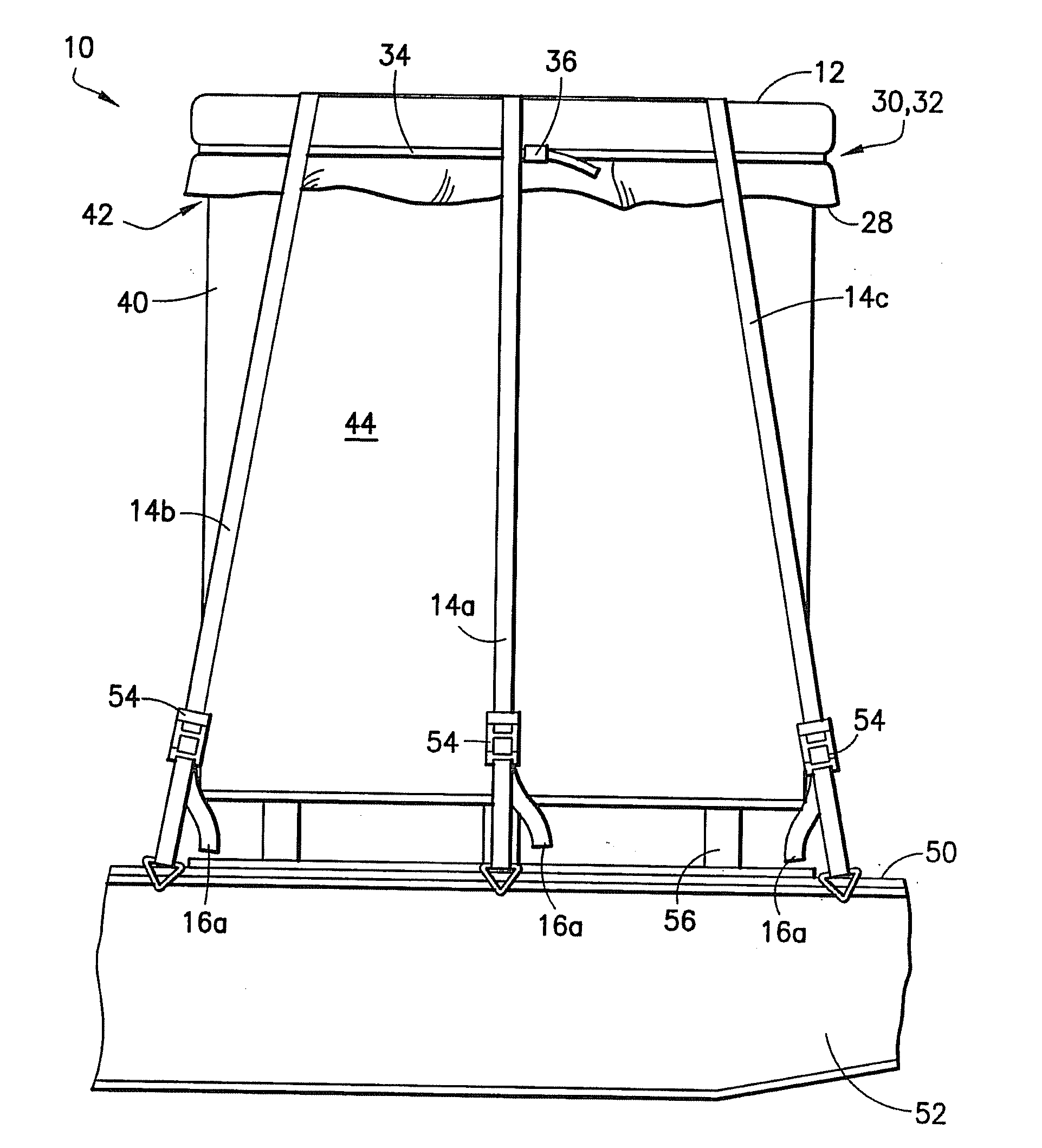 Metal Coil Securing Apparatus and Method