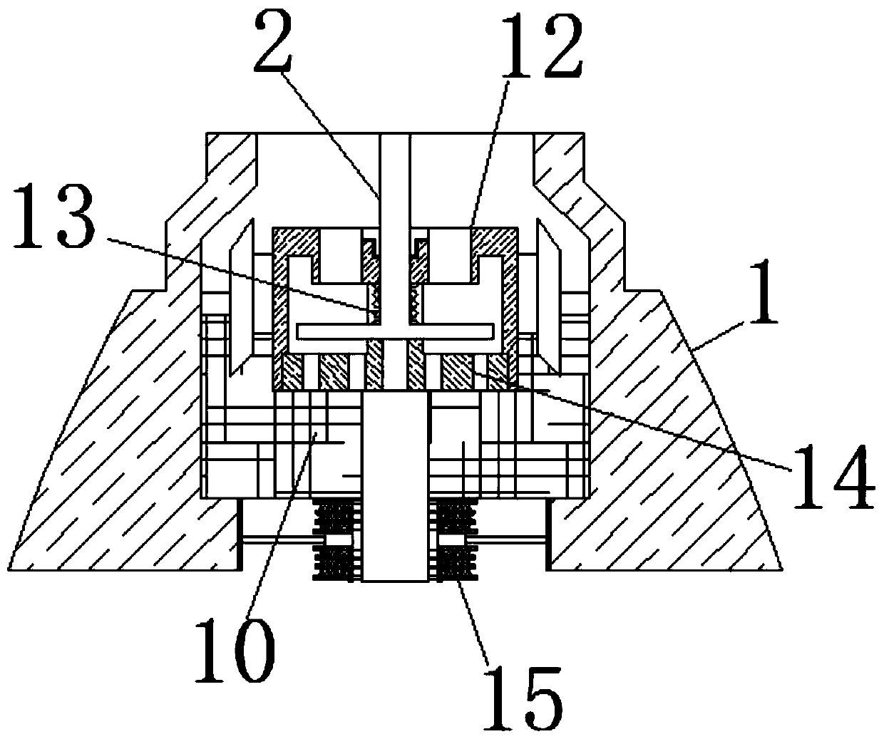 Forklift steering axle rear hub bearing press-fitting automation capability detection system