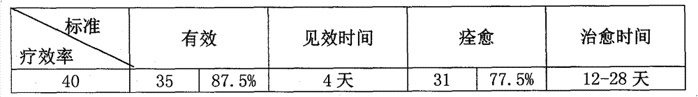 External traditional Chinese medicine composition for treating cattle scabies and preparation method thereof