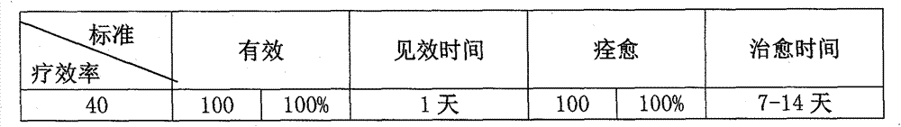 External traditional Chinese medicine composition for treating cattle scabies and preparation method thereof