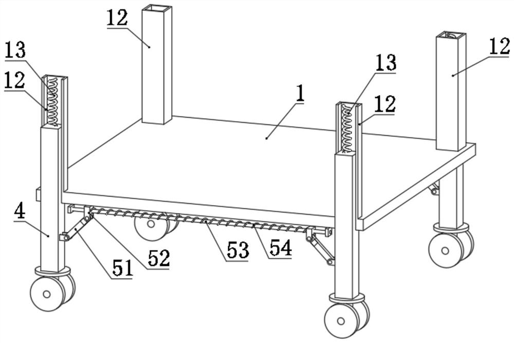 Movable wind power generation energy storage device