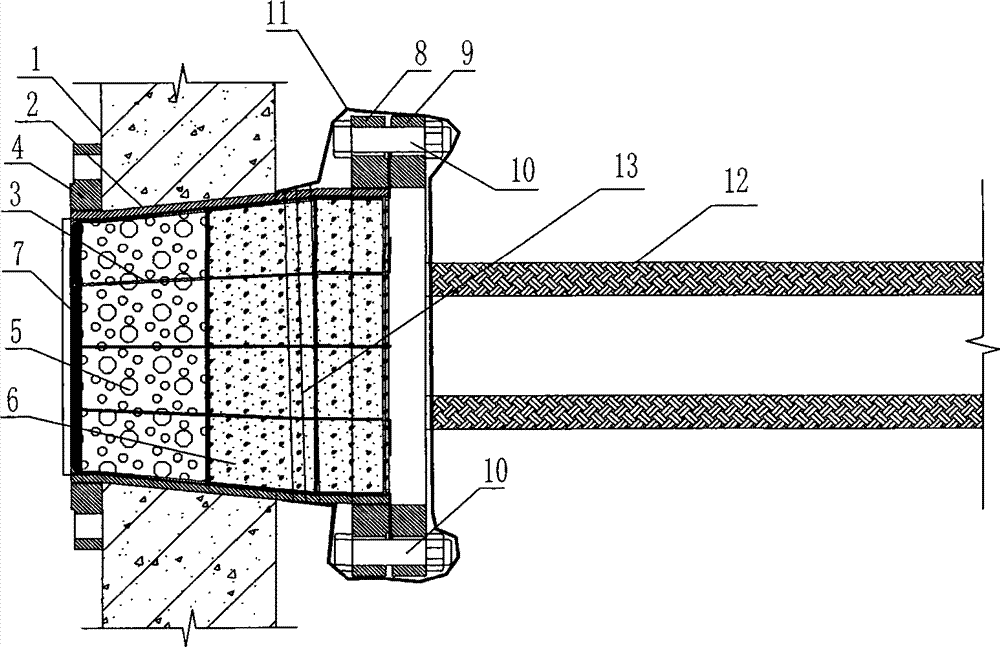 Window-type drainage well and construction method thereof