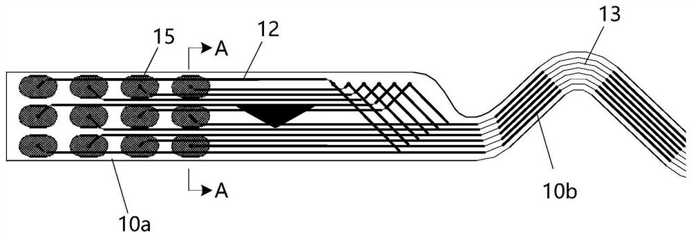 Flexible conductive soft board and its manufacturing method, stimulating electrode and its manufacturing method