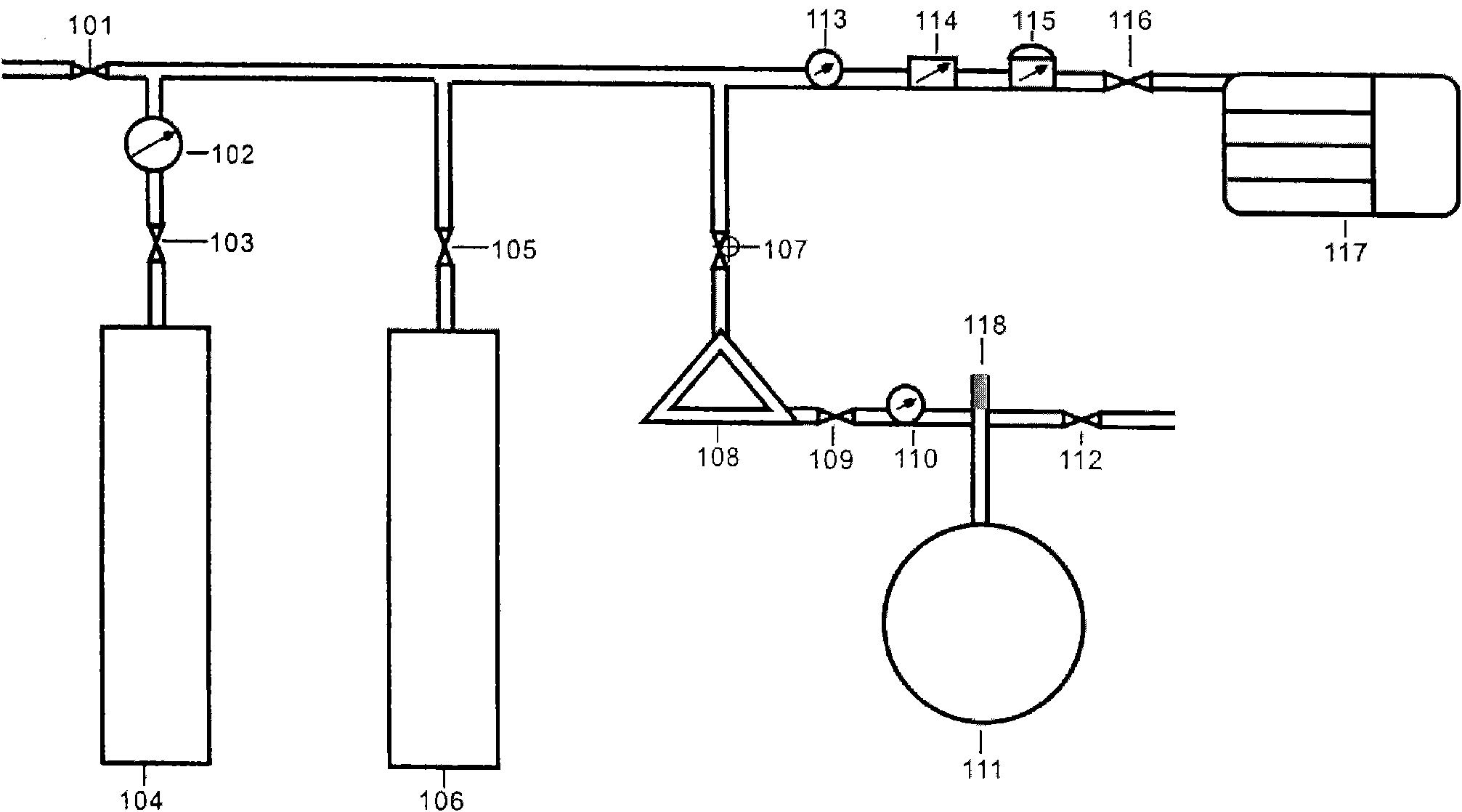 Preparation method for ethyl nitrite standard gas