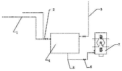 Device for improving tightness of steam turbine vacuum system