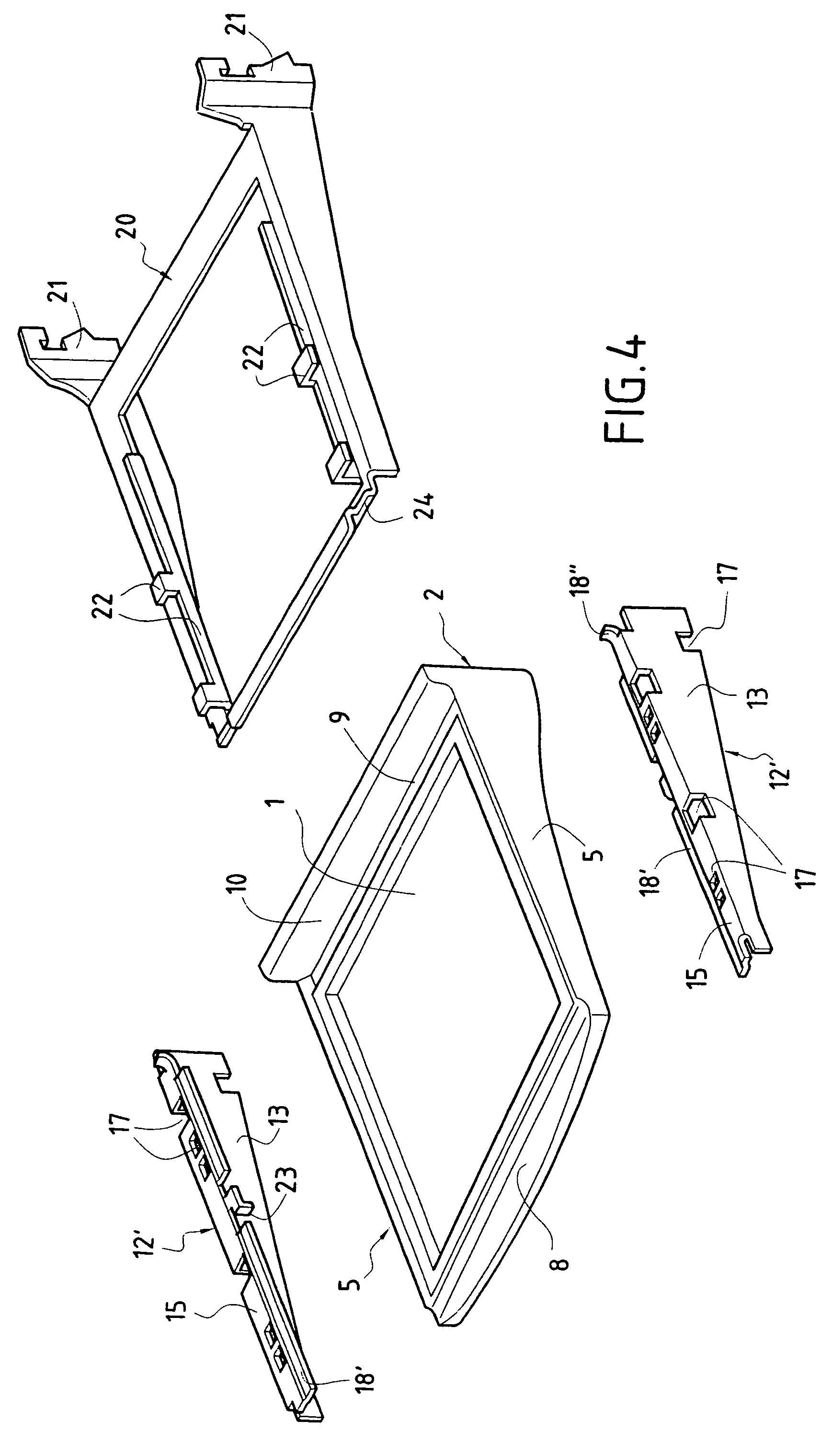 Shelf for supporting articles, particularly in refrigerated installations