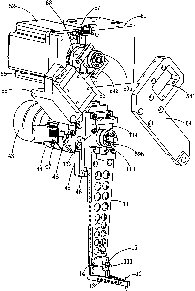 LED die bonder and die bonding method