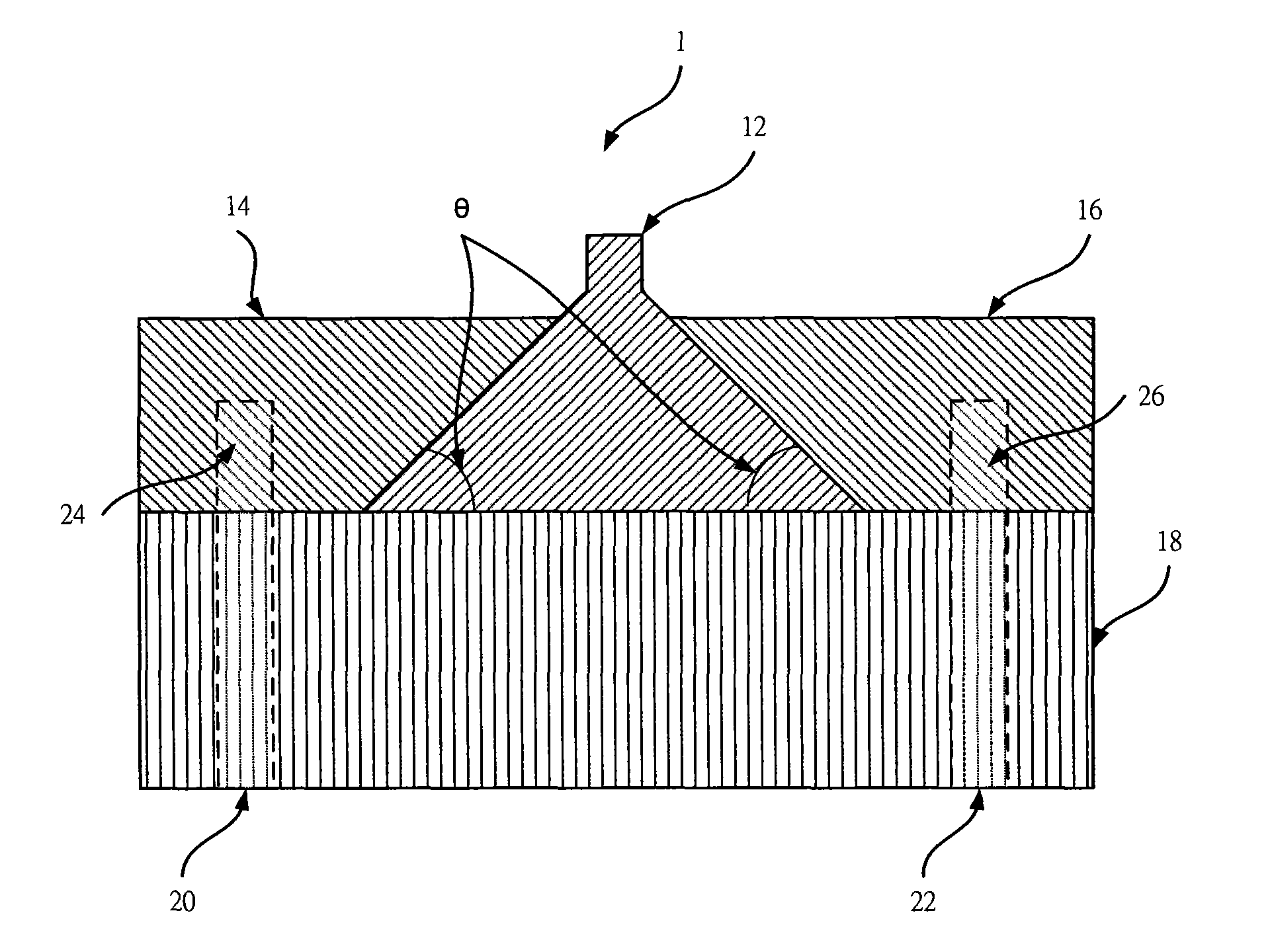 Detachable pressing cutter device