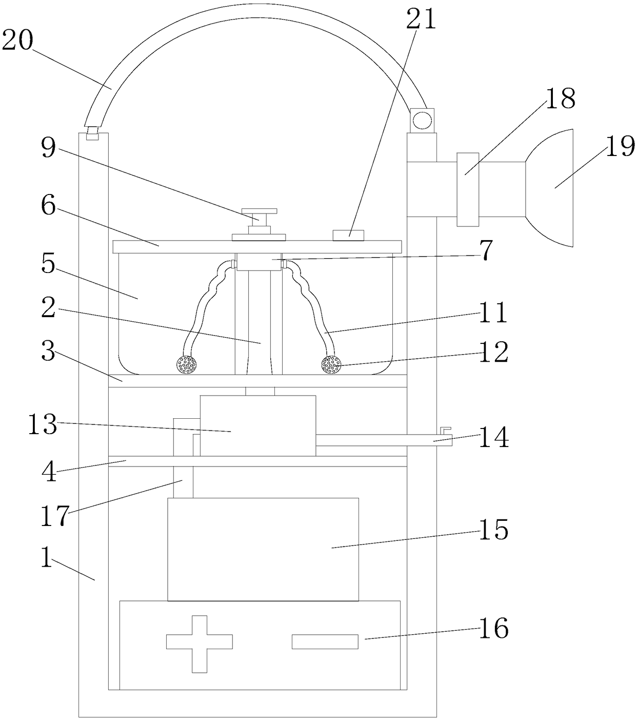 Novel lying-position nebulizer