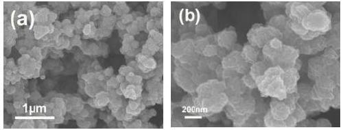 Molybdenum diselenide/nitrogen-doped carbon composite nano material, and preparation method and application thereof