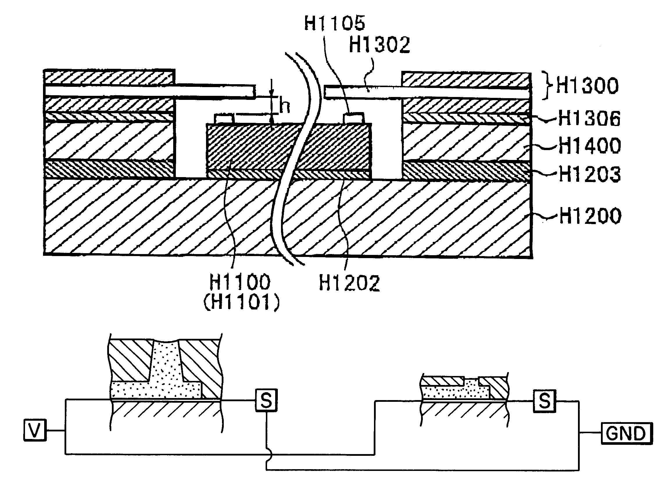 Ink jet recording head and recording apparatus having recording element substrates with different liquid ejection systems