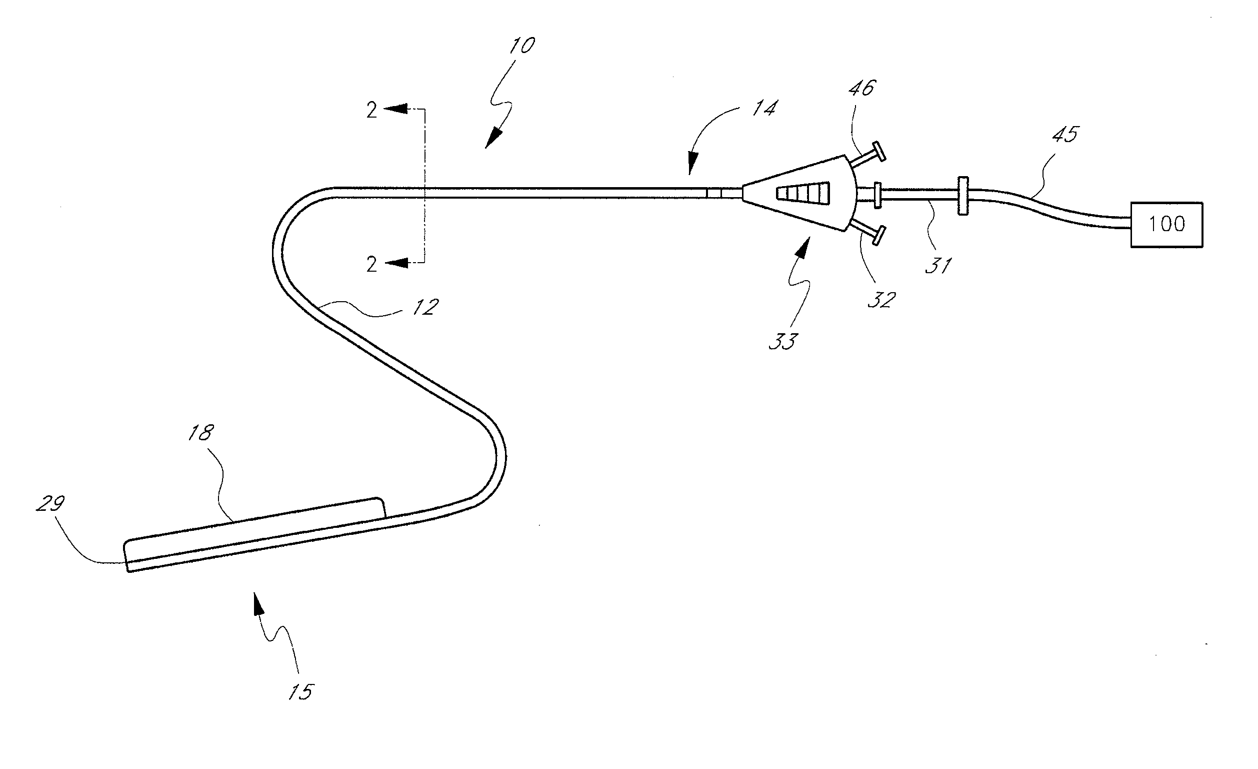 Catheter with multiple ultrasound radiating members